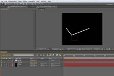 说说6AE制作折线效果的图文方法