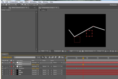 说说6AE制作折线效果的图文方法