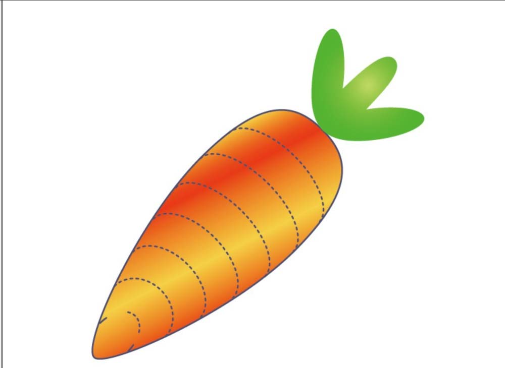 说说6ai制作胡萝卜图片的操作过方法