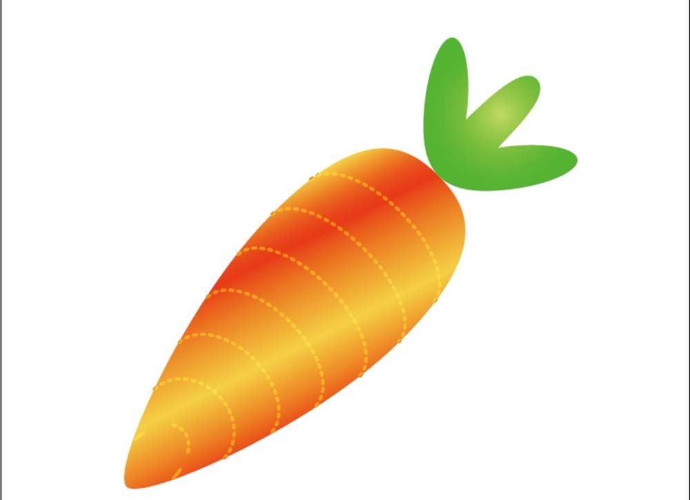 说说6ai制作胡萝卜图片的操作过方法