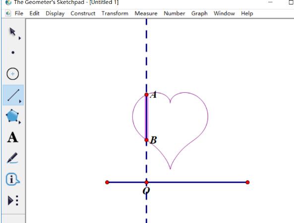 说说6几何画板绘制一个爱心的操作方法 用几何画板教物理
