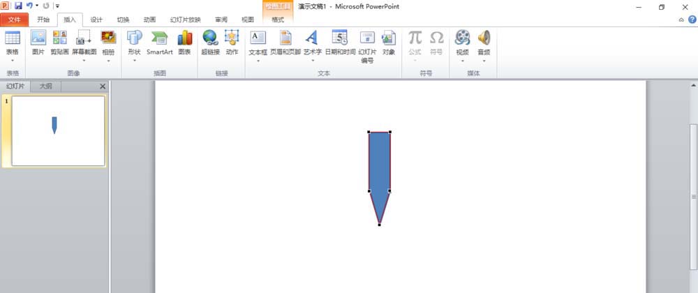 说说6PPT设计一款彩色铅笔的操作方法