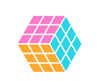说说6PPT设计魔方效果图的操作方法