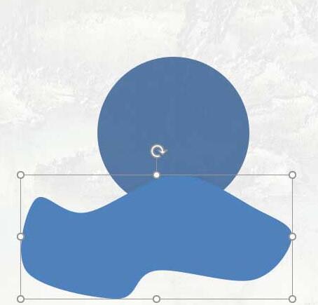 说说6PPT设计扁平化的波浪水球的详细方法