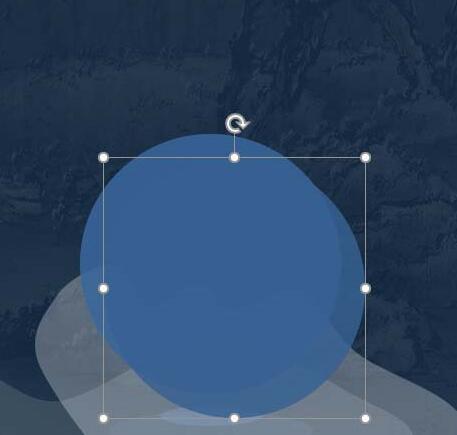 说说6PPT设计扁平化的波浪水球的详细方法