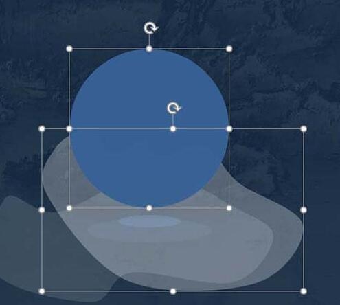 说说6PPT设计扁平化的波浪水球的详细方法