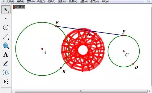 说说6几何画板追踪中点的轨迹的具体操作方法 几何画板教什么