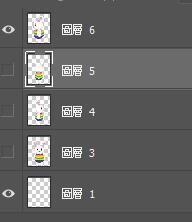 说说6photoshop设计小兔子360旋转的gif动画的详细步骤