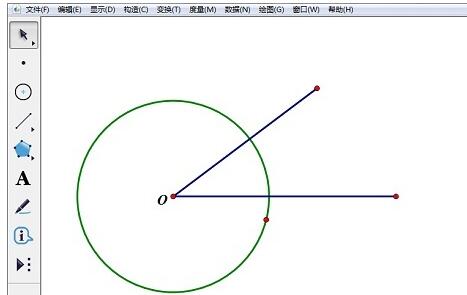 说说6几何画板使用尺规作图法构造角平分线的操作步骤