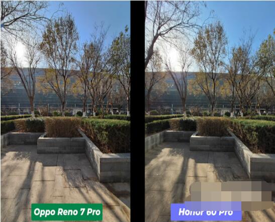 opporeno7Pro和荣耀60Pro拍照哪个好？opporeno7Pro和荣耀60Pro拍照效果对比截图