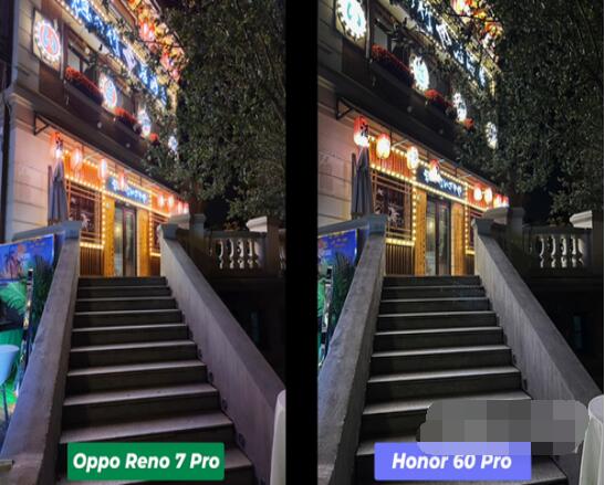 opporeno7Pro和荣耀60Pro拍照哪个好？opporeno7Pro和荣耀60Pro拍照效果对比截图