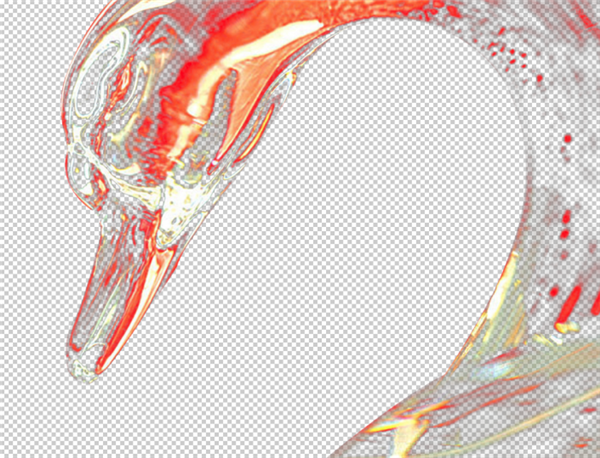 如何使用PS抠取美丽的透明冰雕?