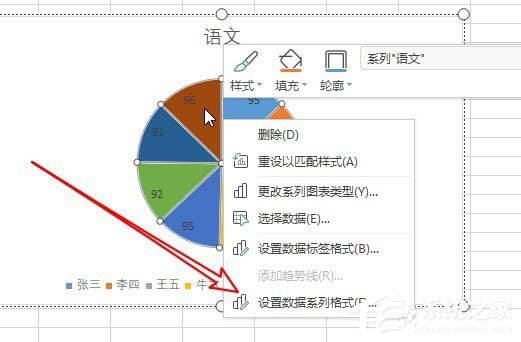 说说6如何使用wps2019制作出彩色二维饼形图