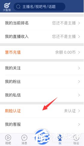 说说6视吧怎么进行刷脸认证
