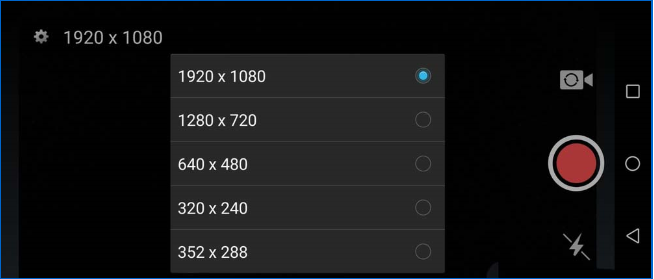 说说6巧影摄像分辨率怎么设置