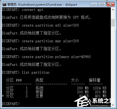 说说6Win10如何使用DiskPart工具为硬盘进行GPT分区
