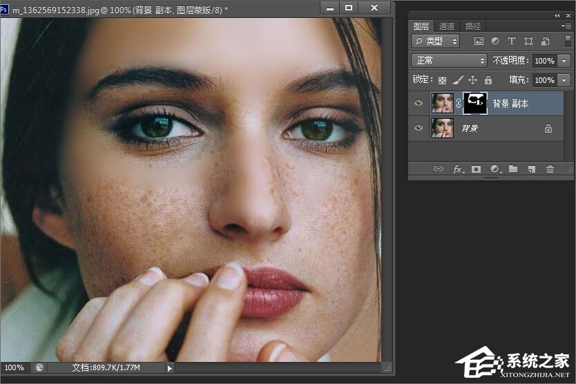 说说6PS怎么磨皮美白（ps人物磨皮美白教程）
