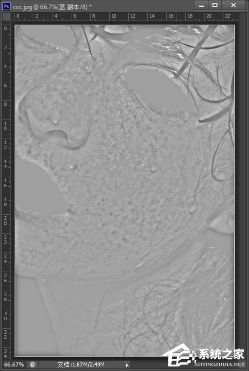 说说6Photoshop利用计算和通道给人像磨皮美白的教程