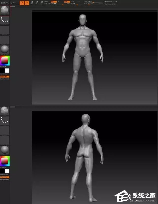 说说6ZBrush雕刻人体教程（zbrush人头雕刻教程）
