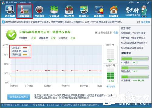 说说6怎么看电脑风扇转速