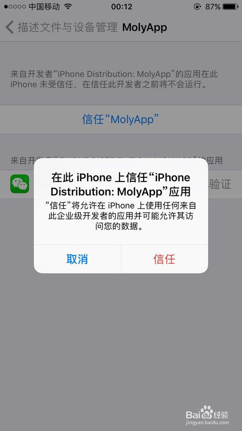 说说6苹果手机如何安装两个微信。