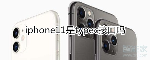 说说6iphone11是不是typec接口。
