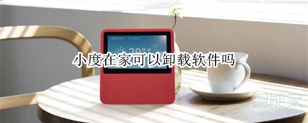 说说6小度在家能卸载软件吗。