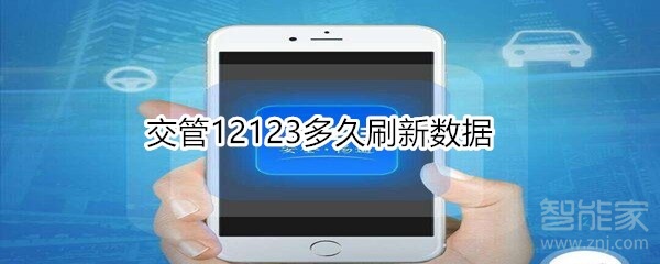 说说6交管12123刷新数据要多少时间。