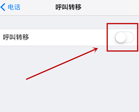 说说6iphone设置呼叫转移的操作流程。