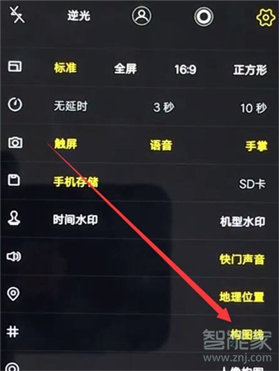 说说6vivos5如何打开相机网格。