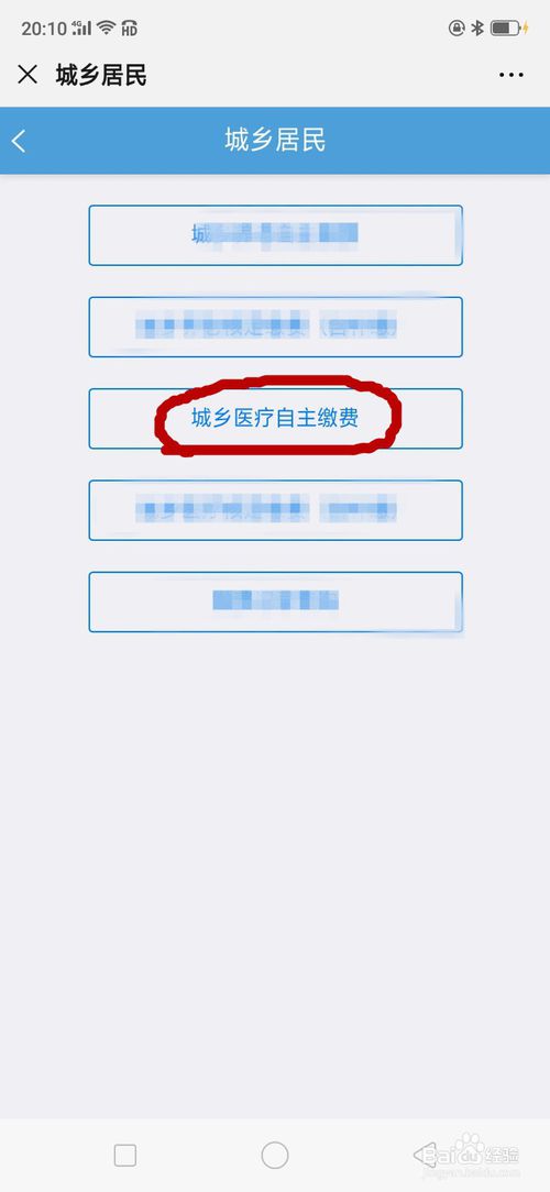 说说6微信如何交2020年农合医疗保险。