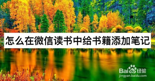 说说6如何在微信读书中给书籍添加笔记。