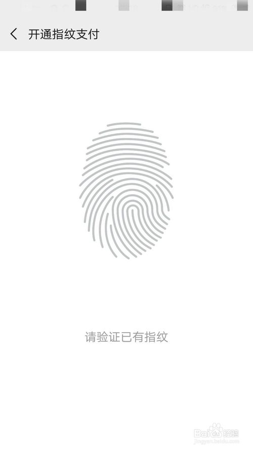 说说6微信怎么打开指纹支付。