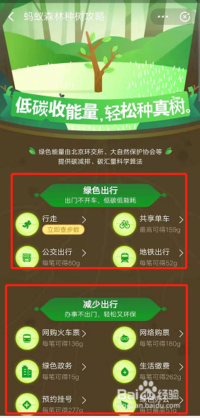 说说6蚂蚁森林如何获取更多能量。