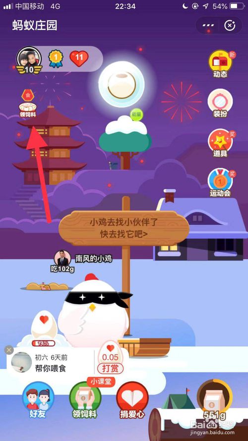 说说6支付宝蚂蚁庄园饺子饲料怎么得。