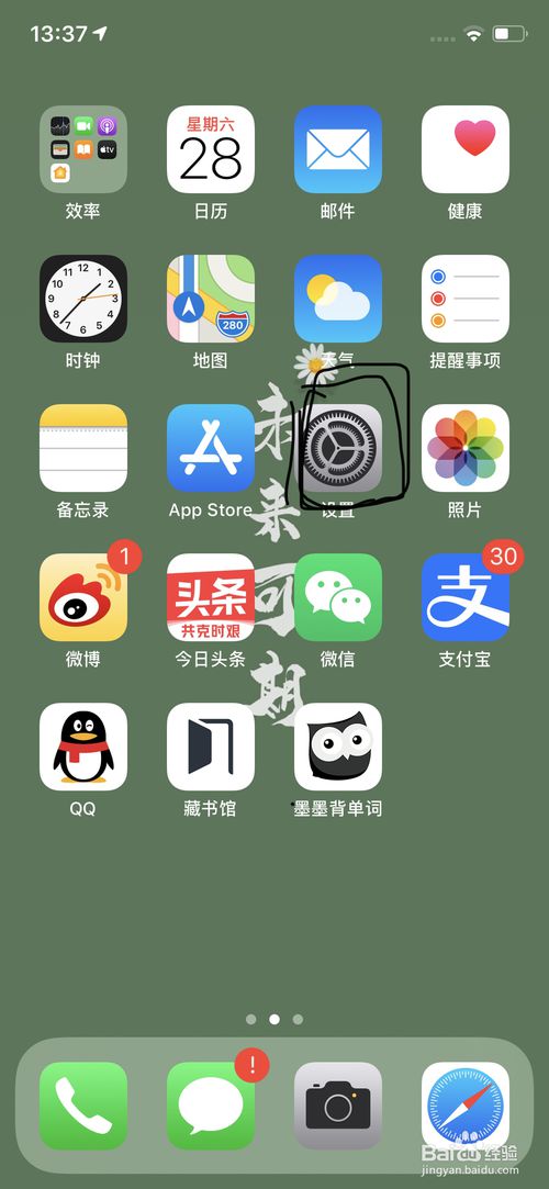 说说6苹果手机在哪关闭深色模式。