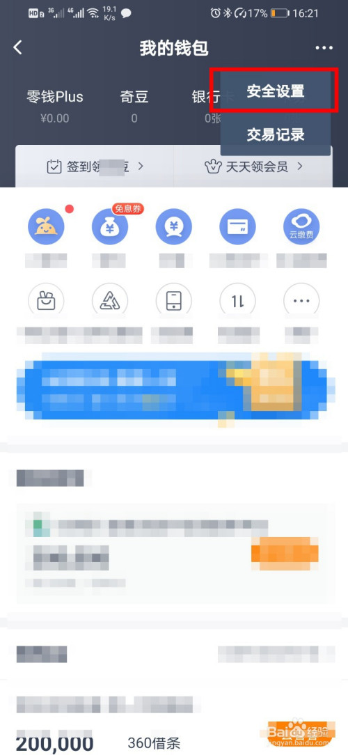说说6爱奇艺怎么开通钱包锁。