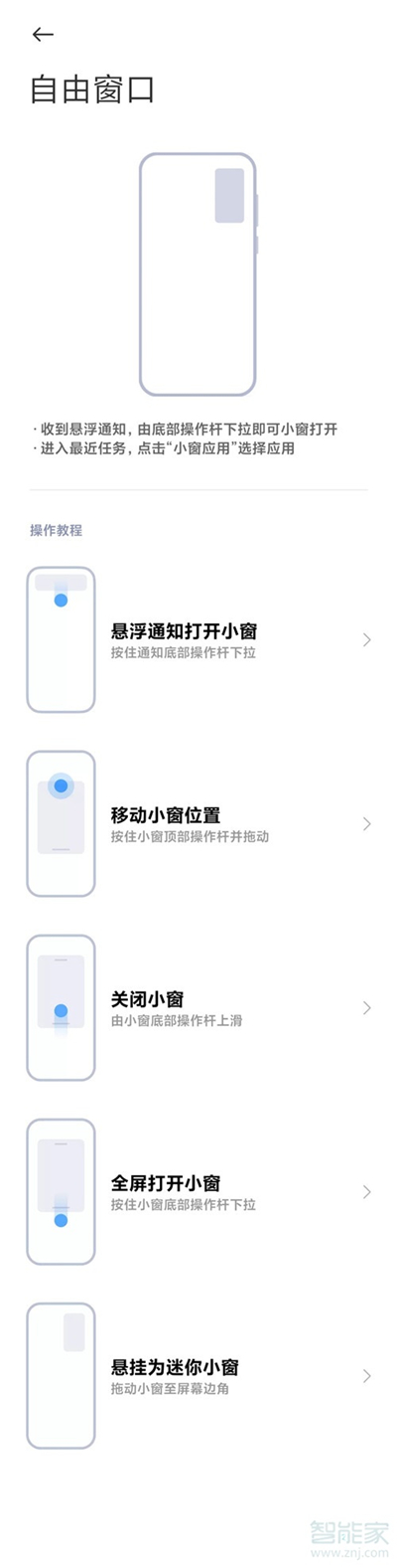 说说6miui12自由窗口使用方法介绍。