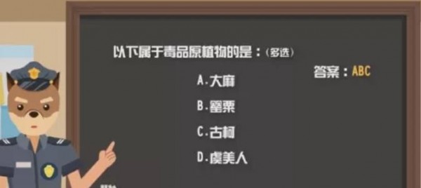 说说62020青骄第二课堂X侦探做识毒辨毒的明眼人答案是什么。