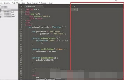 sublime text3进行分屏的简单操作。