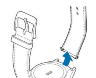 三星watch4如何更换表带。