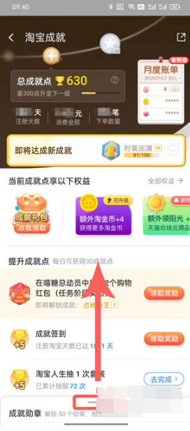 淘宝成就在什么地方查看。
