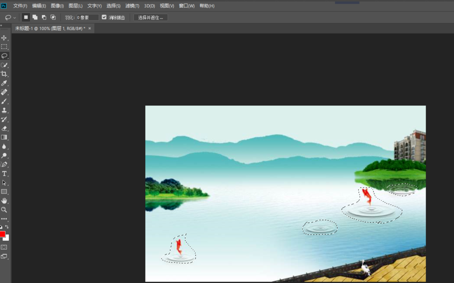 图片中的多余元素太碍眼，一分钟即可P掉