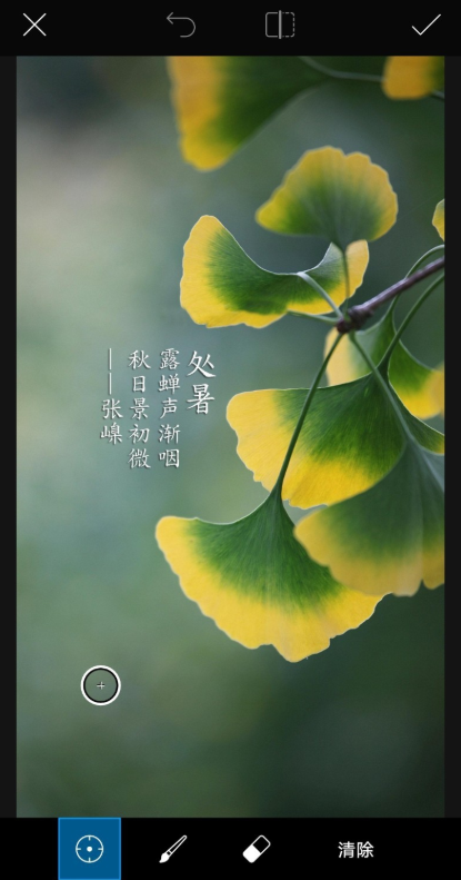 体验picsart克隆功能,快速擦除图片印记