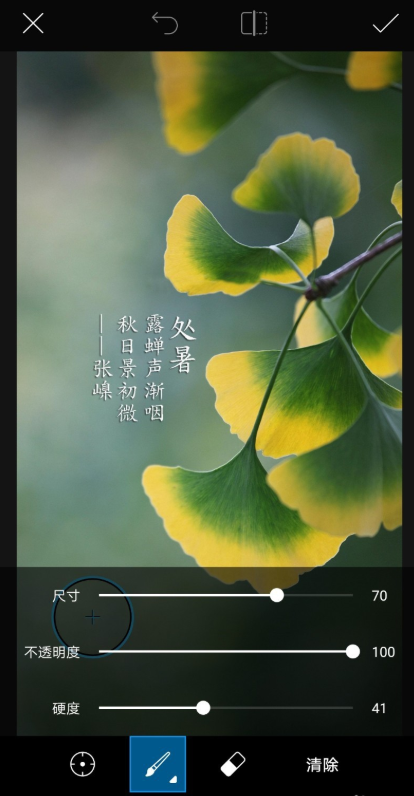 体验picsart克隆功能,快速擦除图片印记