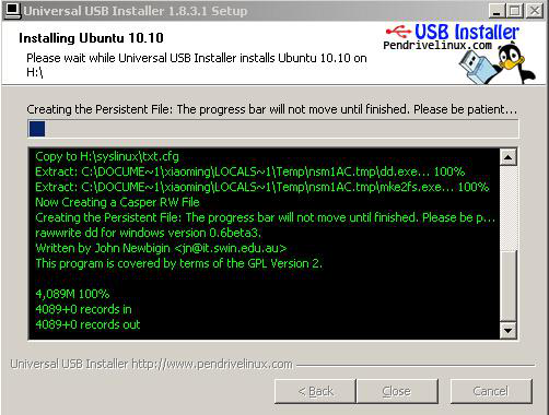 Universal usb installerr 怎么使用。