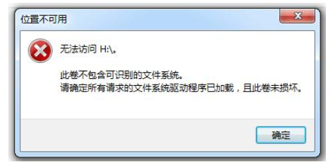 U盘插入电脑被要求格式化