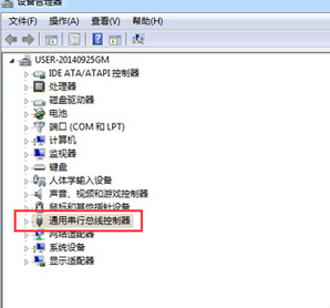 win10电脑USB鼠标故障不能移动的处理操作。