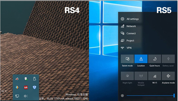 Win10 RS4差强人意,对比RS4,Win10 RS5是否能扳回一成