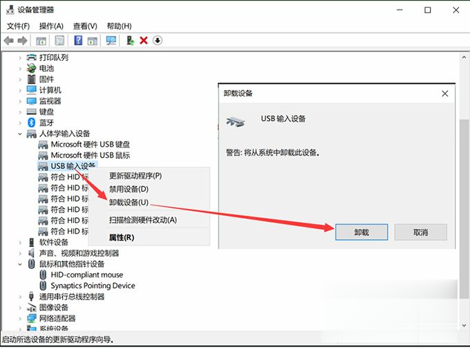 win10系统鼠标左右键失灵但能移动如何解决。